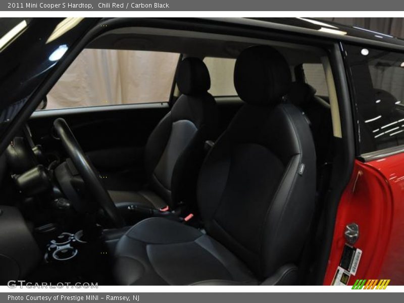 Chili Red / Carbon Black 2011 Mini Cooper S Hardtop