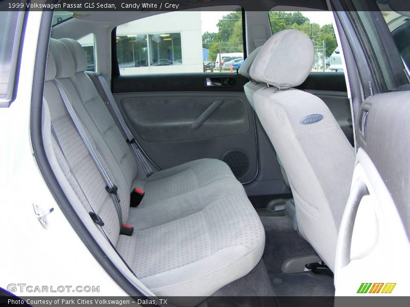 Candy White / Grey 1999 Volkswagen Passat GLS Sedan
