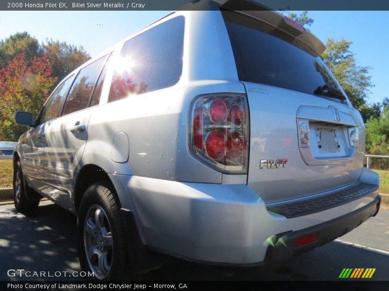 Billet Silver Metallic / Gray 2008 Honda Pilot EX