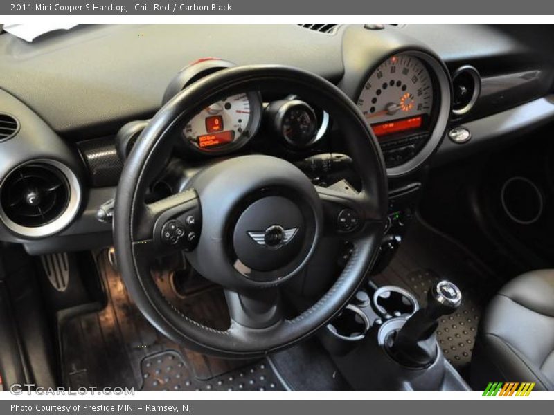 Chili Red / Carbon Black 2011 Mini Cooper S Hardtop