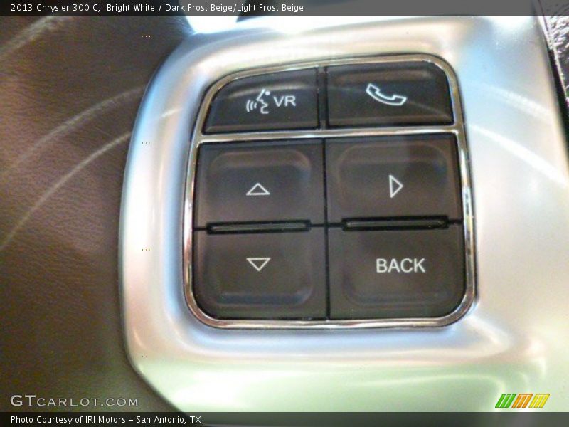 Bright White / Dark Frost Beige/Light Frost Beige 2013 Chrysler 300 C