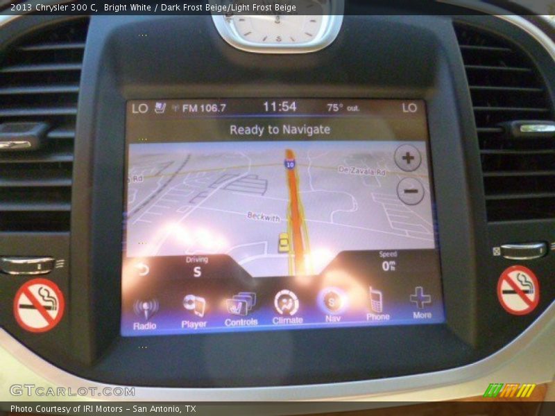Bright White / Dark Frost Beige/Light Frost Beige 2013 Chrysler 300 C