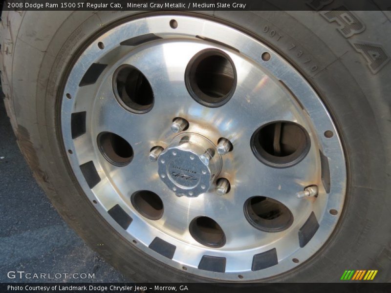 Mineral Gray Metallic / Medium Slate Gray 2008 Dodge Ram 1500 ST Regular Cab