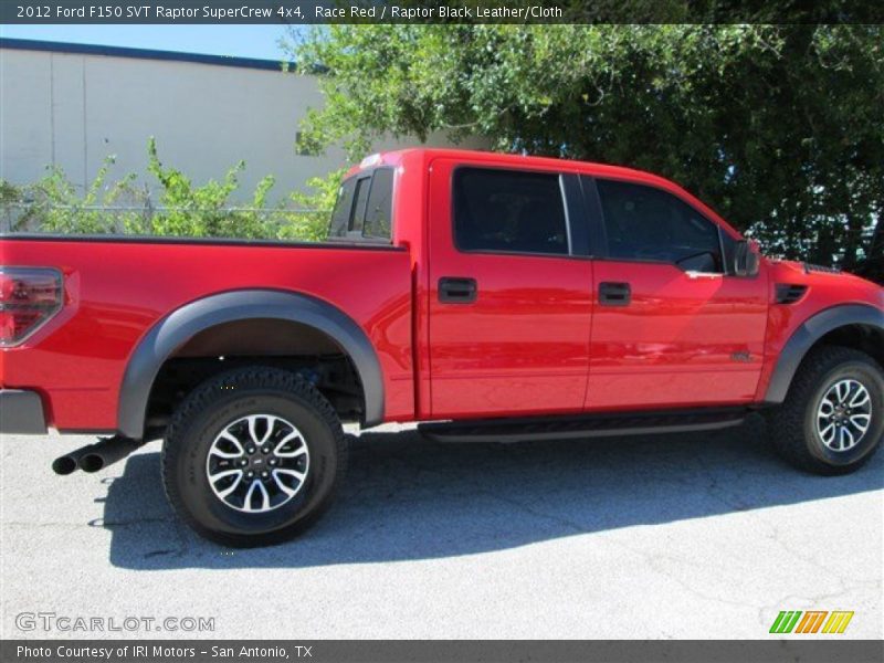 Race Red / Raptor Black Leather/Cloth 2012 Ford F150 SVT Raptor SuperCrew 4x4