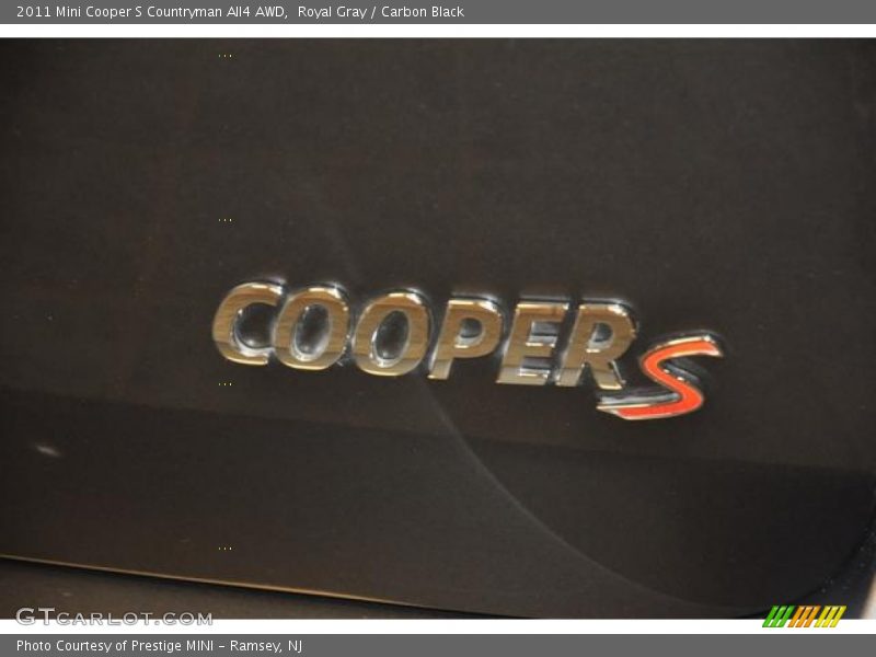 Royal Gray / Carbon Black 2011 Mini Cooper S Countryman All4 AWD