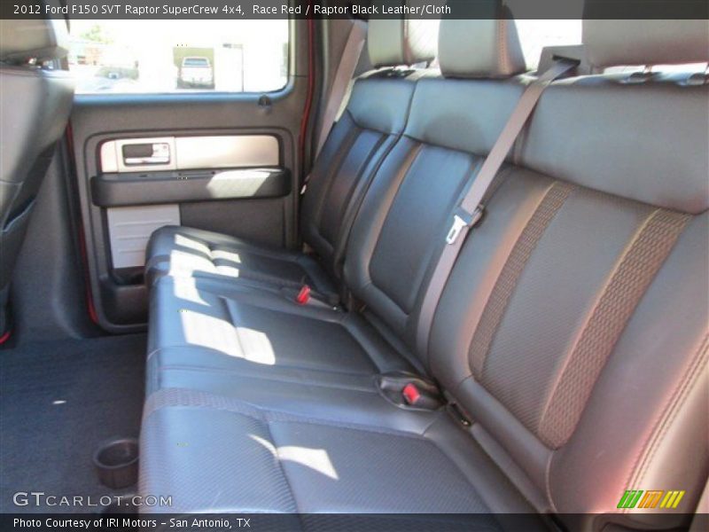 Race Red / Raptor Black Leather/Cloth 2012 Ford F150 SVT Raptor SuperCrew 4x4