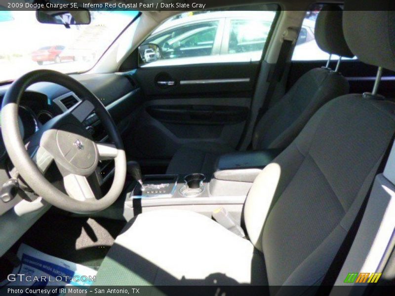 Inferno Red Crystal Pearl / Dark Slate Gray 2009 Dodge Charger SE