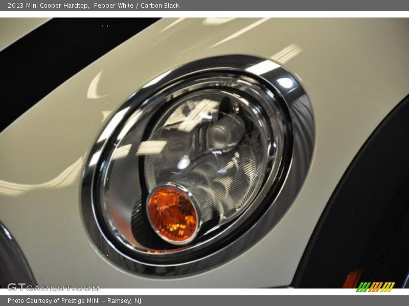 Pepper White / Carbon Black 2013 Mini Cooper Hardtop