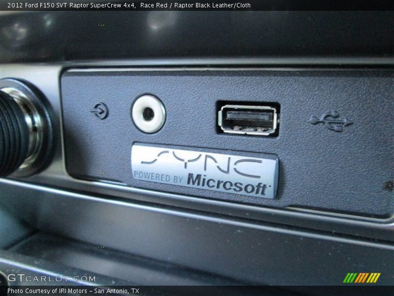 Race Red / Raptor Black Leather/Cloth 2012 Ford F150 SVT Raptor SuperCrew 4x4