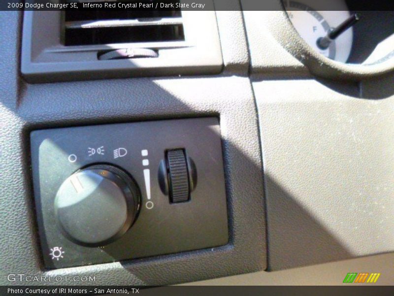 Inferno Red Crystal Pearl / Dark Slate Gray 2009 Dodge Charger SE