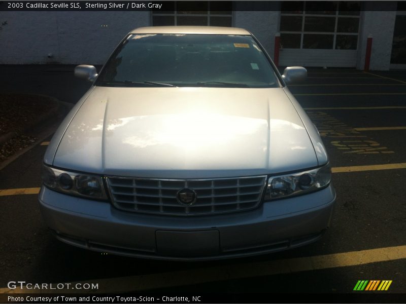 Sterling Silver / Dark Gray 2003 Cadillac Seville SLS