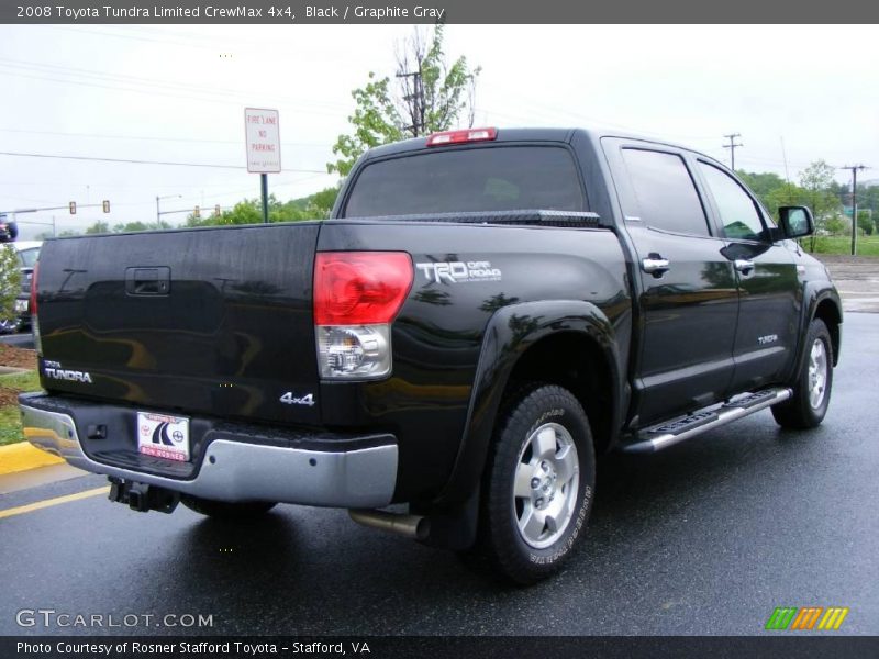 Black / Graphite Gray 2008 Toyota Tundra Limited CrewMax 4x4