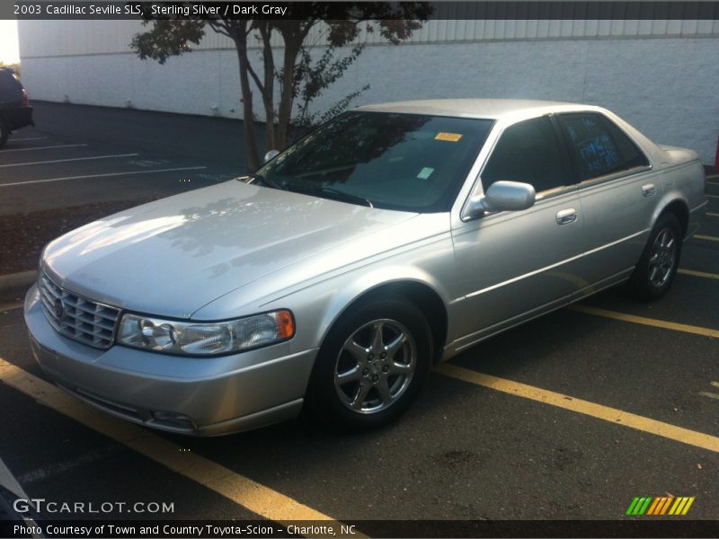 Sterling Silver / Dark Gray 2003 Cadillac Seville SLS