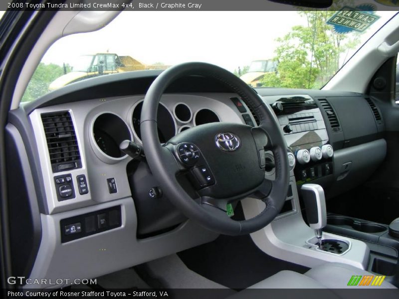 Black / Graphite Gray 2008 Toyota Tundra Limited CrewMax 4x4