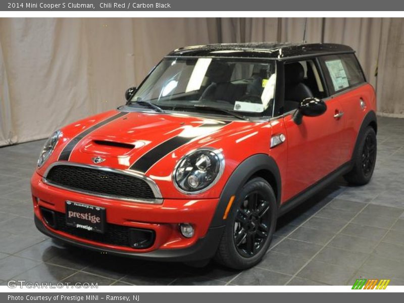 Chili Red / Carbon Black 2014 Mini Cooper S Clubman