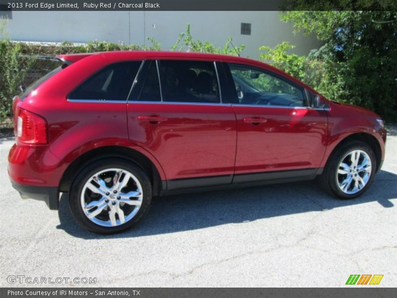 Ruby Red / Charcoal Black 2013 Ford Edge Limited