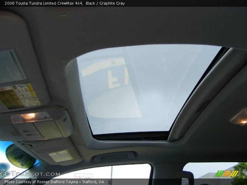 Black / Graphite Gray 2008 Toyota Tundra Limited CrewMax 4x4