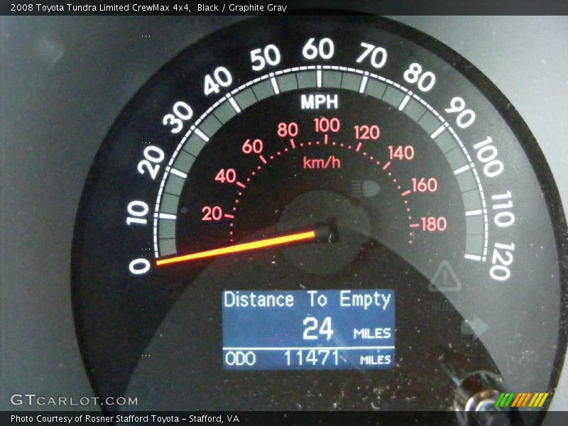 Black / Graphite Gray 2008 Toyota Tundra Limited CrewMax 4x4