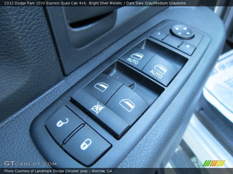 Bright Silver Metallic / Dark Slate Gray/Medium Graystone 2012 Dodge Ram 1500 Express Quad Cab 4x4