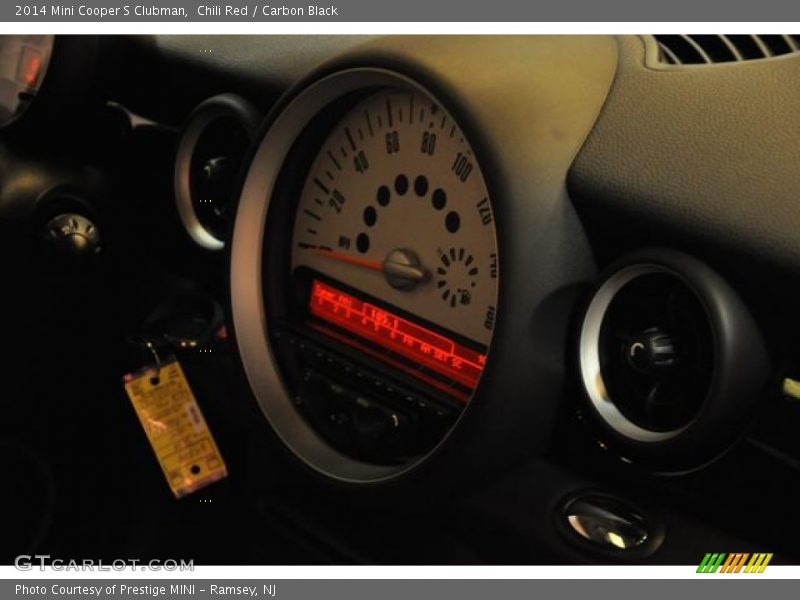 Chili Red / Carbon Black 2014 Mini Cooper S Clubman
