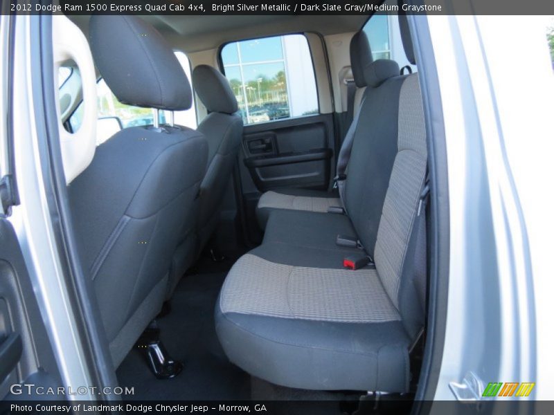 Bright Silver Metallic / Dark Slate Gray/Medium Graystone 2012 Dodge Ram 1500 Express Quad Cab 4x4