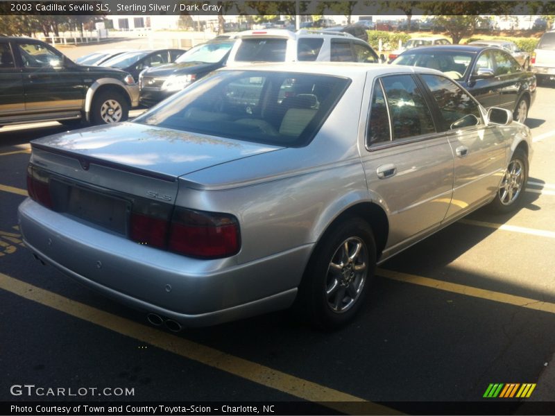 Sterling Silver / Dark Gray 2003 Cadillac Seville SLS