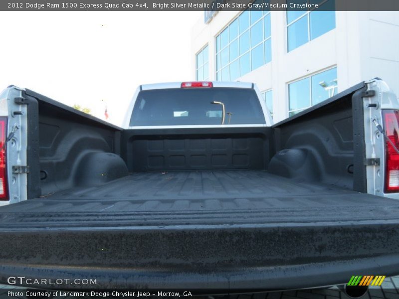 Bright Silver Metallic / Dark Slate Gray/Medium Graystone 2012 Dodge Ram 1500 Express Quad Cab 4x4