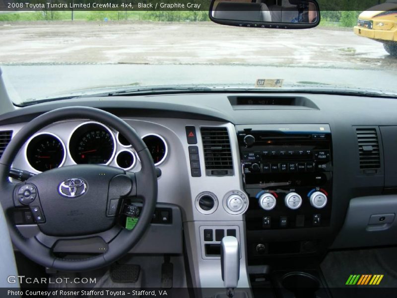 Black / Graphite Gray 2008 Toyota Tundra Limited CrewMax 4x4
