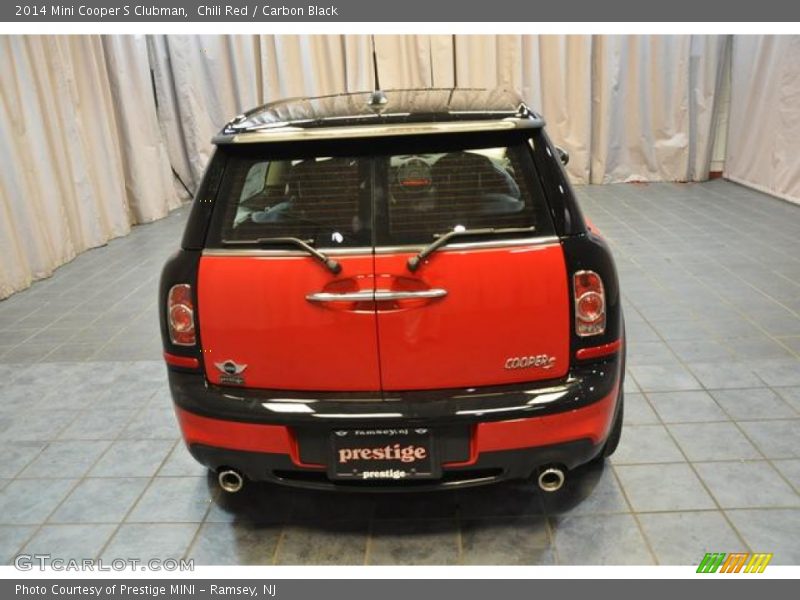 Chili Red / Carbon Black 2014 Mini Cooper S Clubman