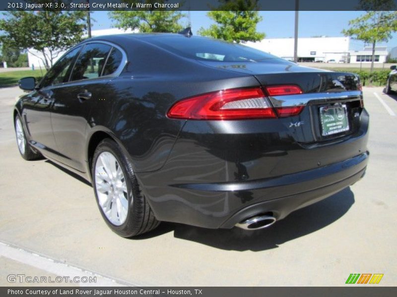 Stratus Grey Metallic / Warm Charcoal 2013 Jaguar XF 3.0