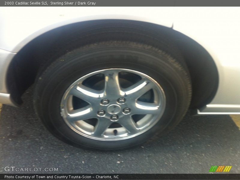 Sterling Silver / Dark Gray 2003 Cadillac Seville SLS