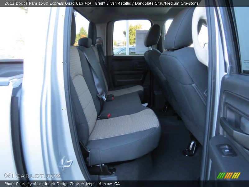 Bright Silver Metallic / Dark Slate Gray/Medium Graystone 2012 Dodge Ram 1500 Express Quad Cab 4x4