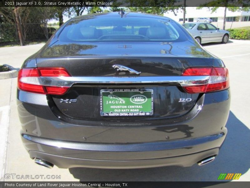 Stratus Grey Metallic / Warm Charcoal 2013 Jaguar XF 3.0