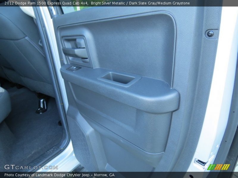 Bright Silver Metallic / Dark Slate Gray/Medium Graystone 2012 Dodge Ram 1500 Express Quad Cab 4x4