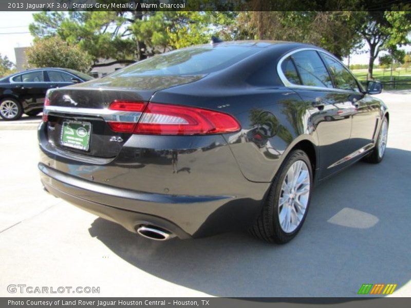 Stratus Grey Metallic / Warm Charcoal 2013 Jaguar XF 3.0