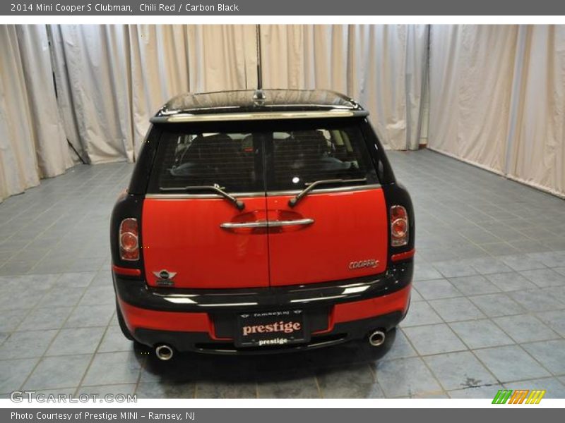 Chili Red / Carbon Black 2014 Mini Cooper S Clubman