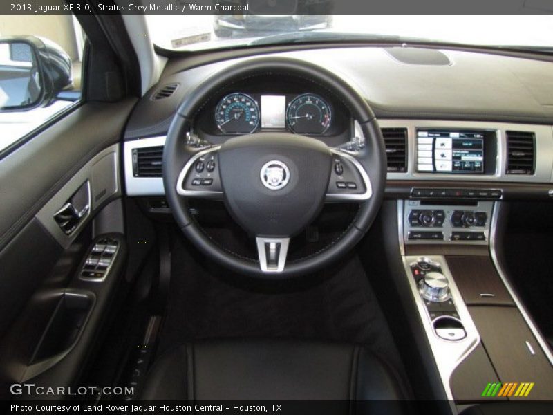 Stratus Grey Metallic / Warm Charcoal 2013 Jaguar XF 3.0