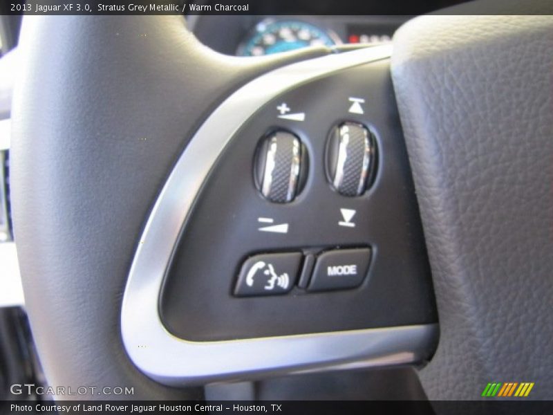 Stratus Grey Metallic / Warm Charcoal 2013 Jaguar XF 3.0