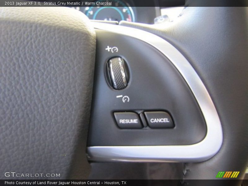 Stratus Grey Metallic / Warm Charcoal 2013 Jaguar XF 3.0