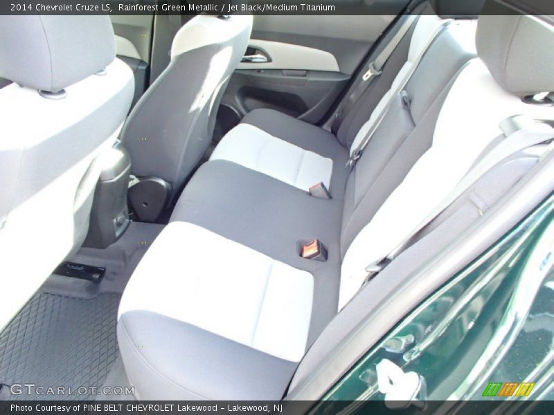 Rainforest Green Metallic / Jet Black/Medium Titanium 2014 Chevrolet Cruze LS
