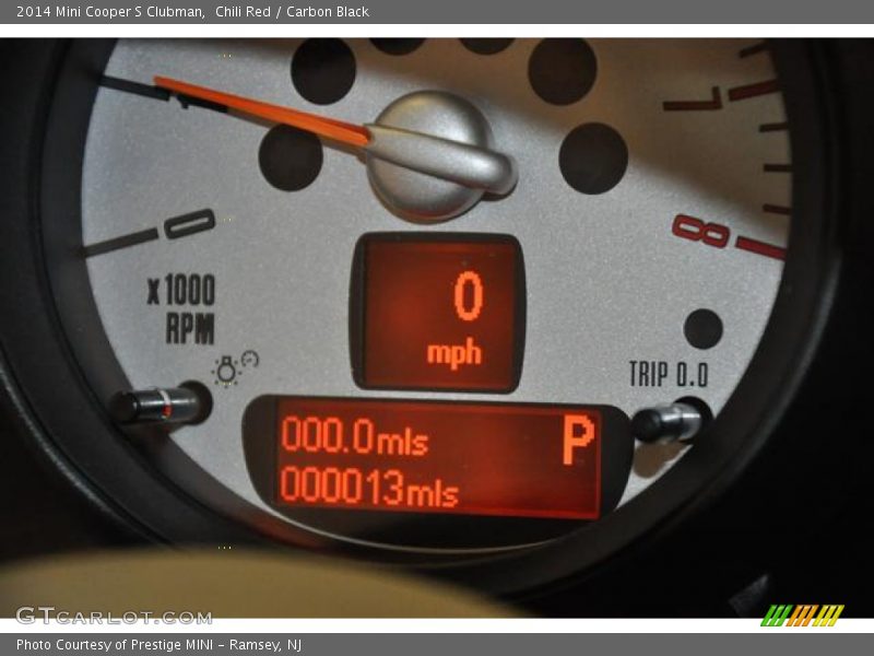 Chili Red / Carbon Black 2014 Mini Cooper S Clubman
