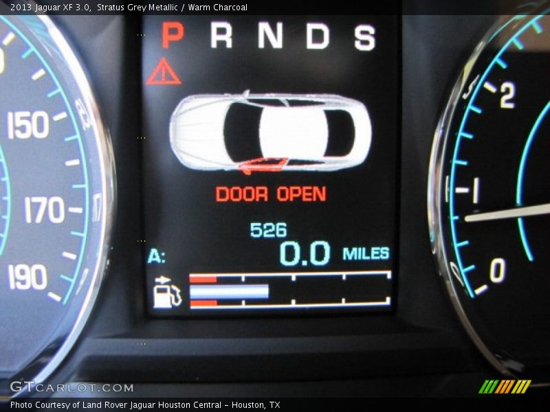 Stratus Grey Metallic / Warm Charcoal 2013 Jaguar XF 3.0