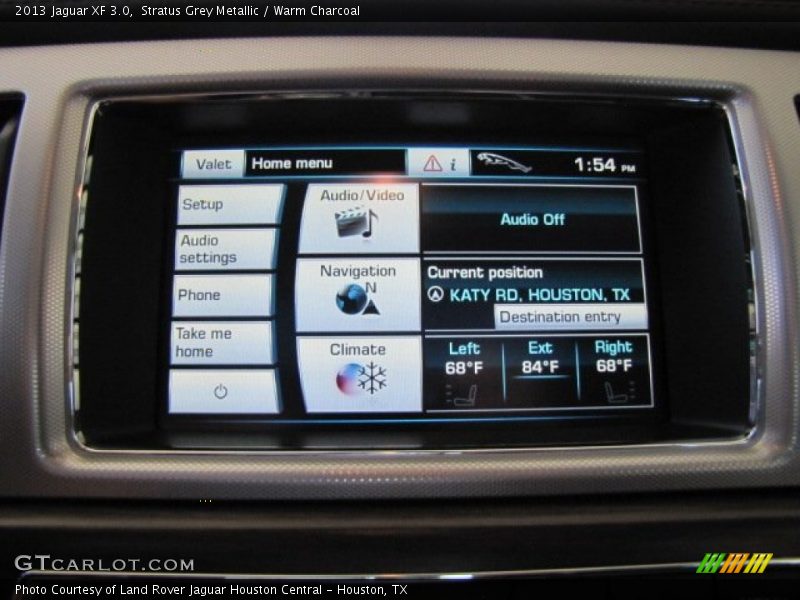 Stratus Grey Metallic / Warm Charcoal 2013 Jaguar XF 3.0