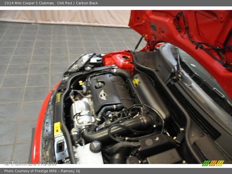 Chili Red / Carbon Black 2014 Mini Cooper S Clubman