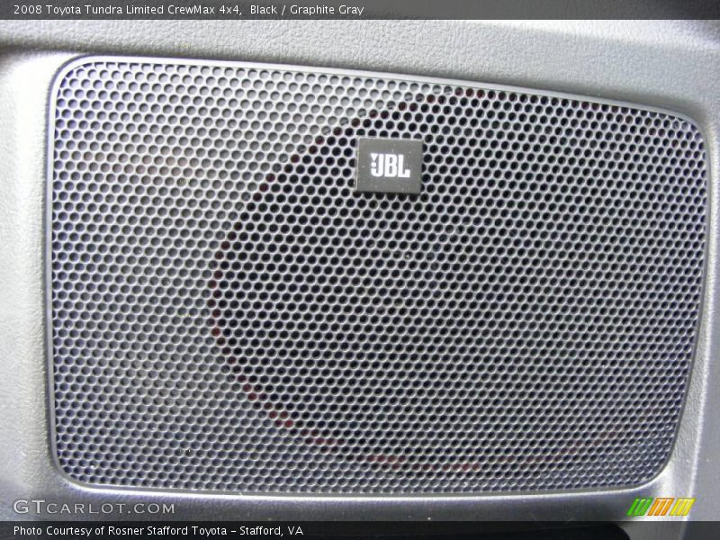 Black / Graphite Gray 2008 Toyota Tundra Limited CrewMax 4x4