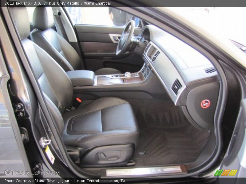 Stratus Grey Metallic / Warm Charcoal 2013 Jaguar XF 3.0