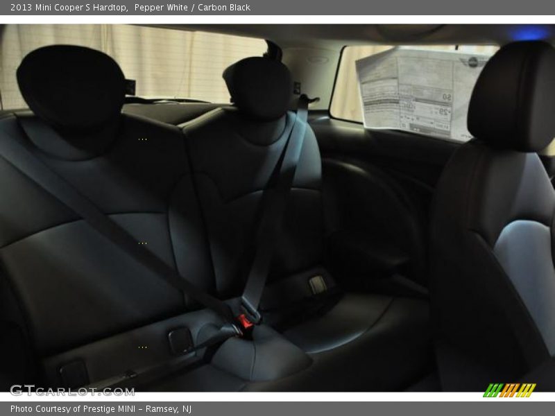 Pepper White / Carbon Black 2013 Mini Cooper S Hardtop