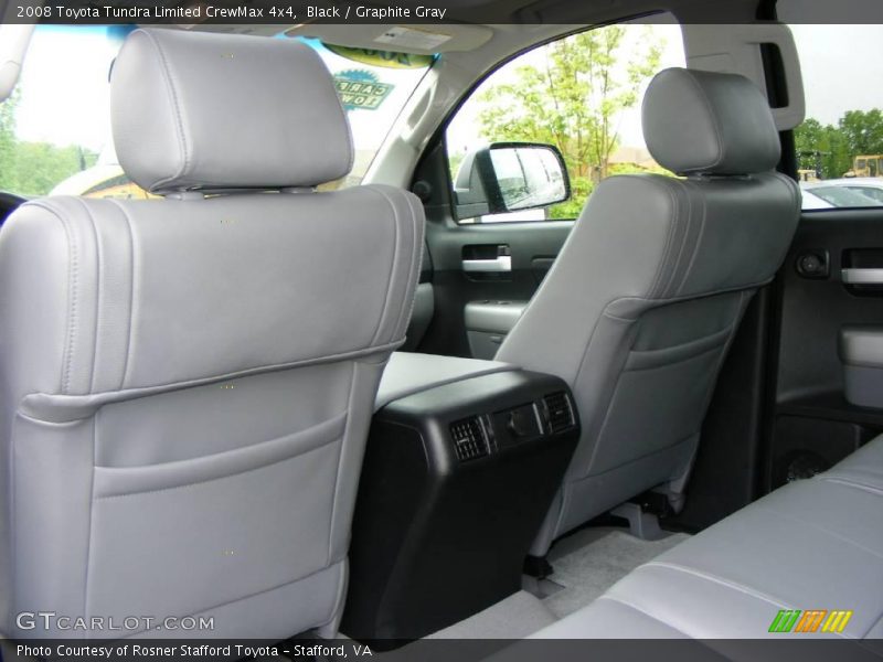 Black / Graphite Gray 2008 Toyota Tundra Limited CrewMax 4x4