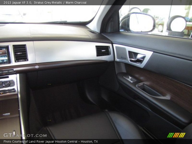 Stratus Grey Metallic / Warm Charcoal 2013 Jaguar XF 3.0