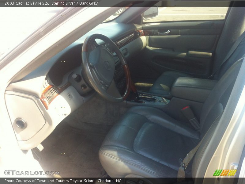 Sterling Silver / Dark Gray 2003 Cadillac Seville SLS